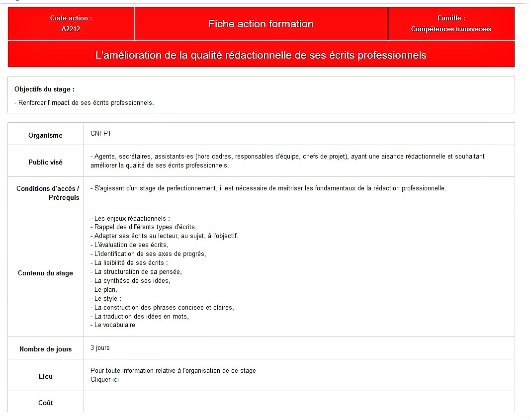 Exemple fiche formation 2